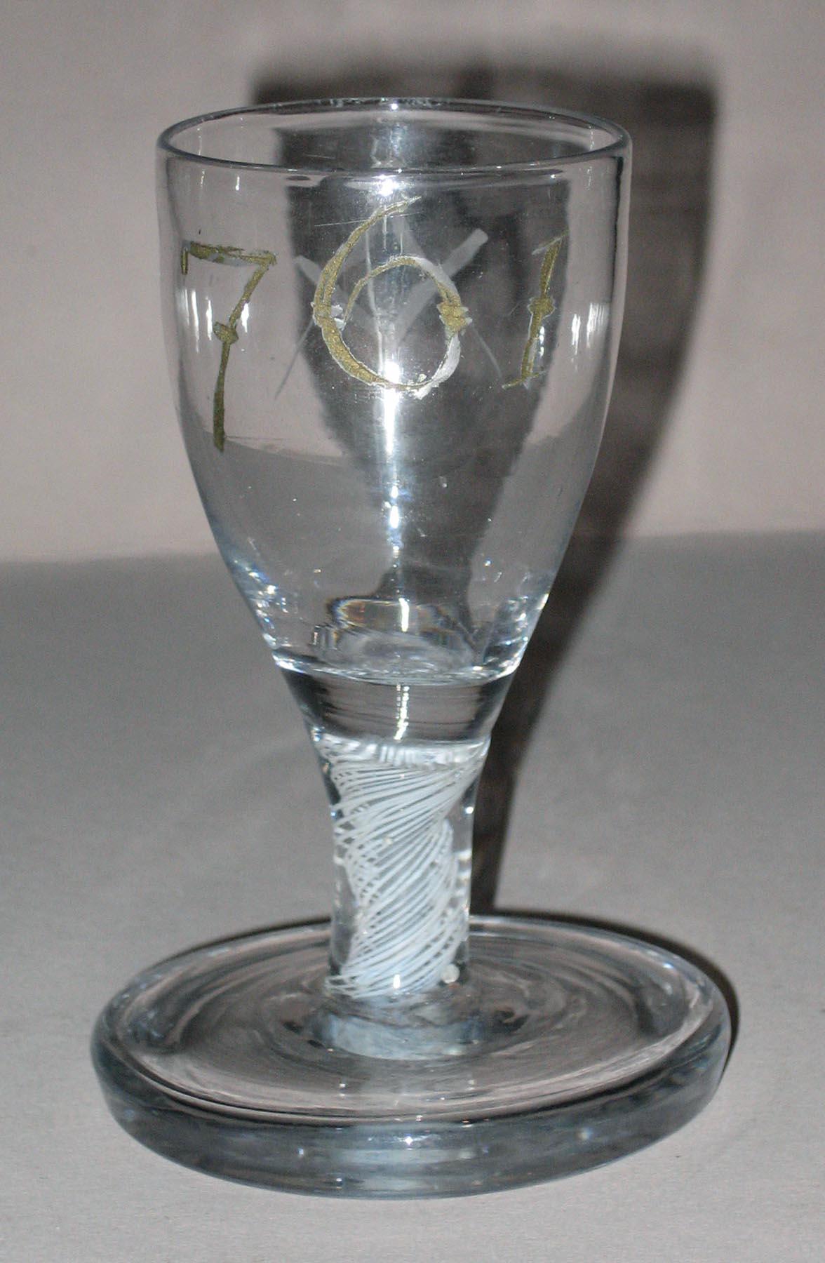 1987.0125 Wine or firing glass (inscription)