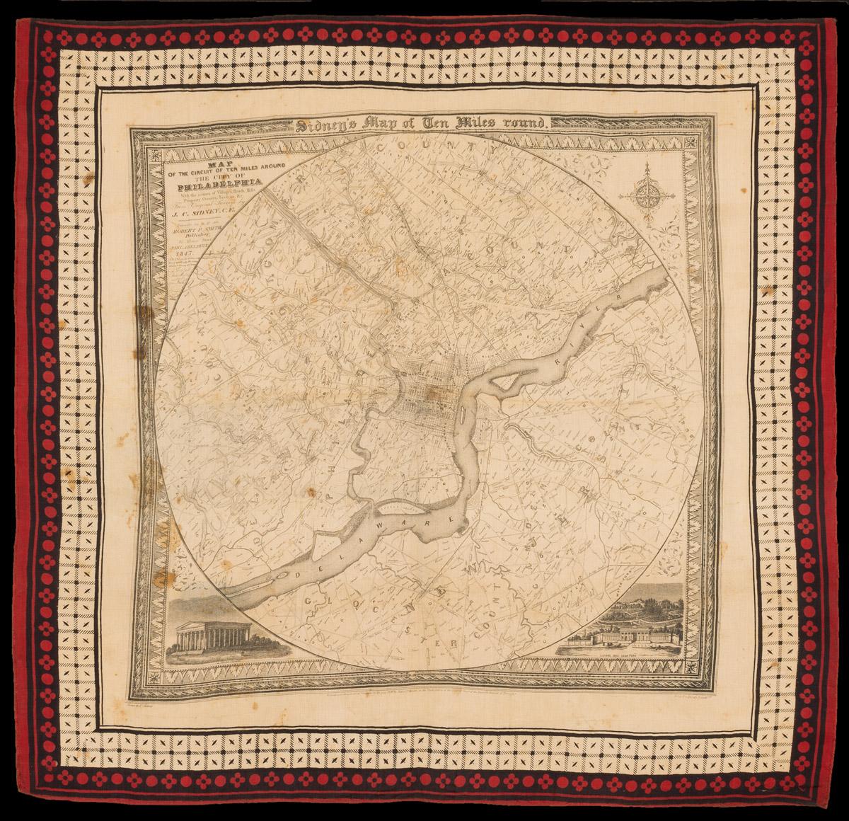 1987.0133 Handkerchief, view 2