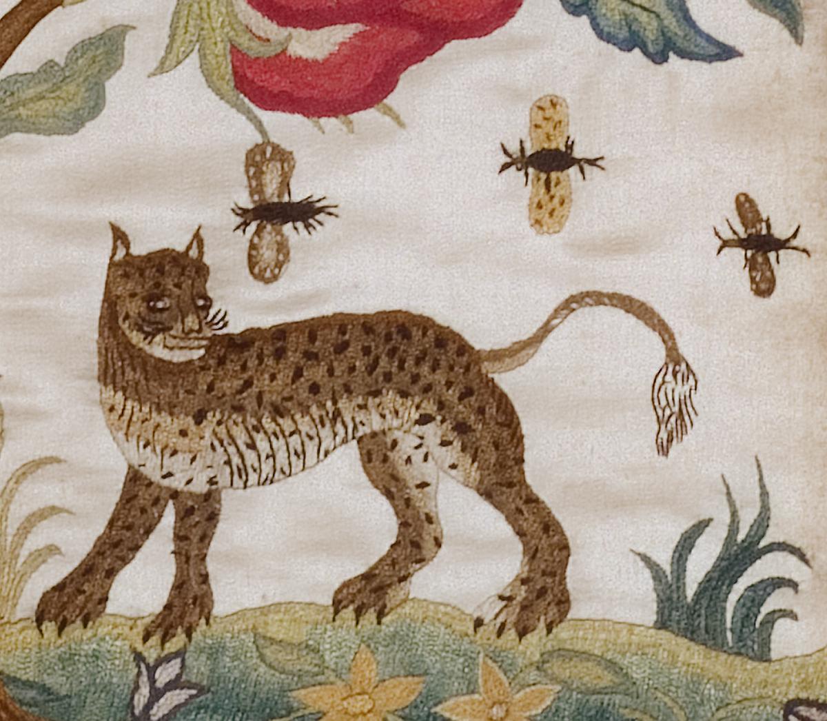 1987_0135 Needlework Picture, Detail 4