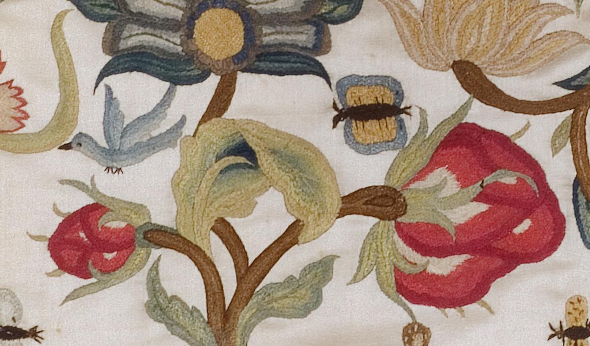1987_0135 Needlework Picture, Detail 6
