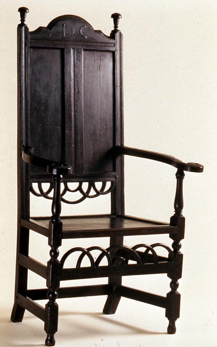 1988.0003 Chair, Wainscott armchair (view 2)