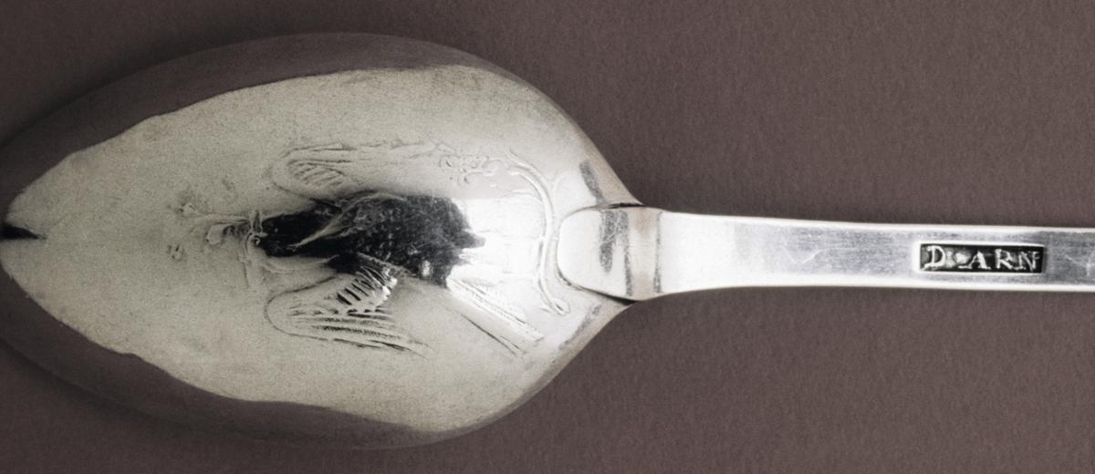 1988.0005 Spoon, Teaspoon, detail 1