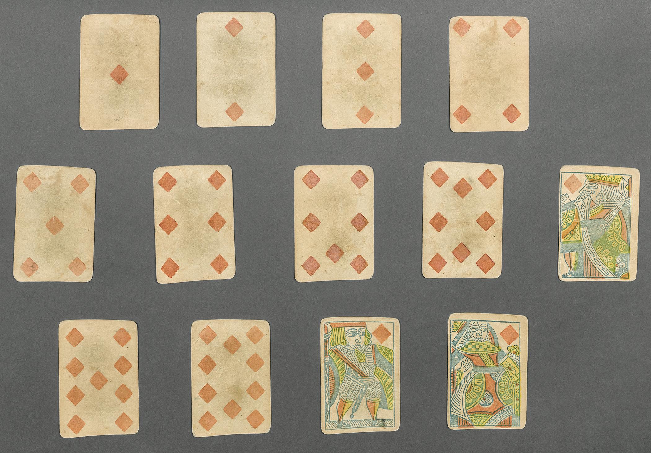 1958.0067.026 - .038, Playing cards, view 1