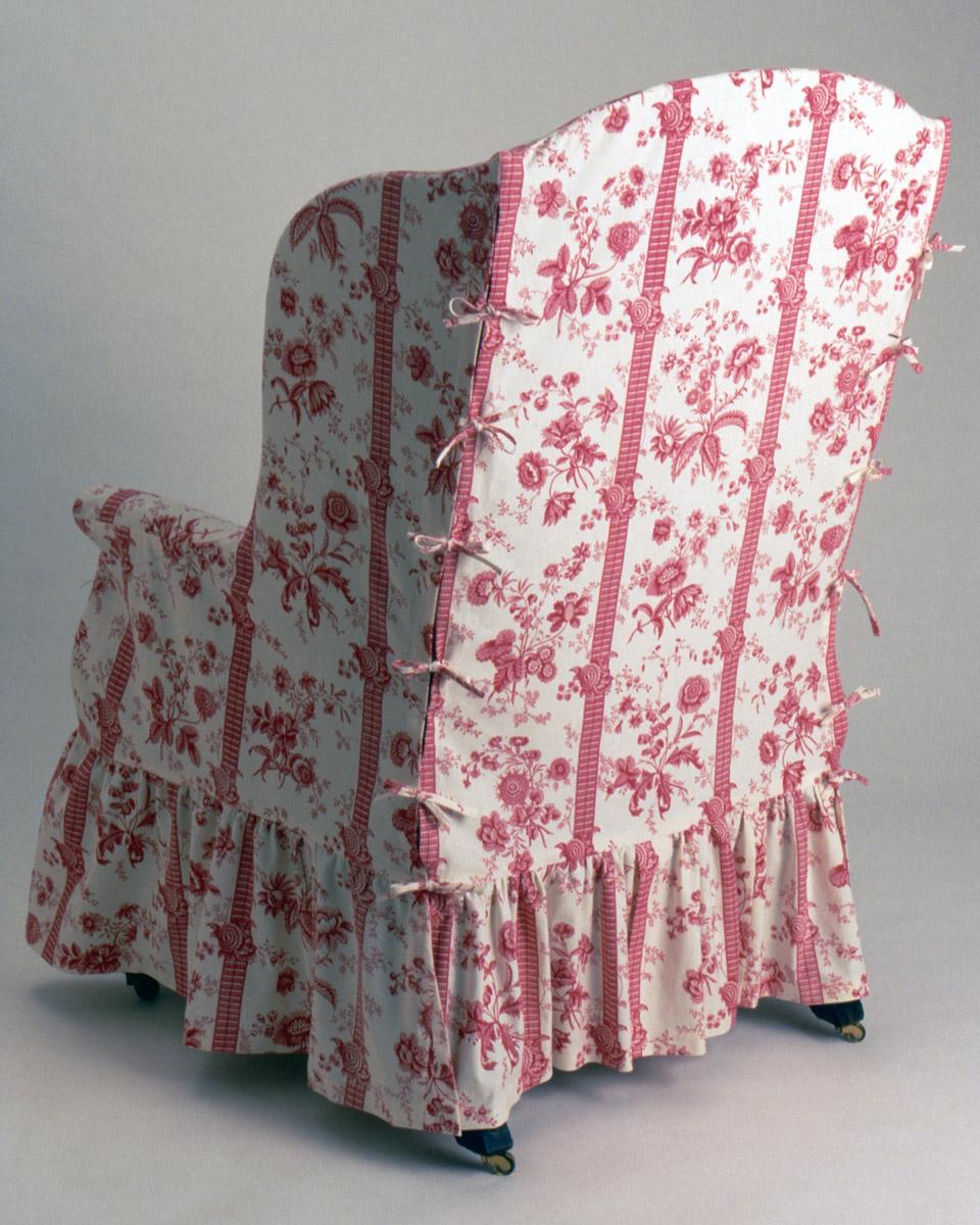 1990.0501 Slipcover on 1988.0037 Chair