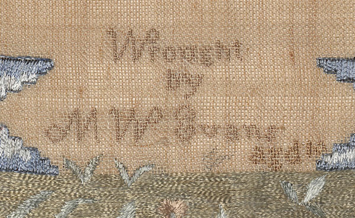 1988.0054 Sampler, Detail 7