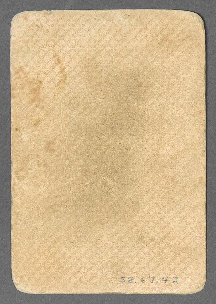 1958.0067.042 Playing card, view 2, reverse