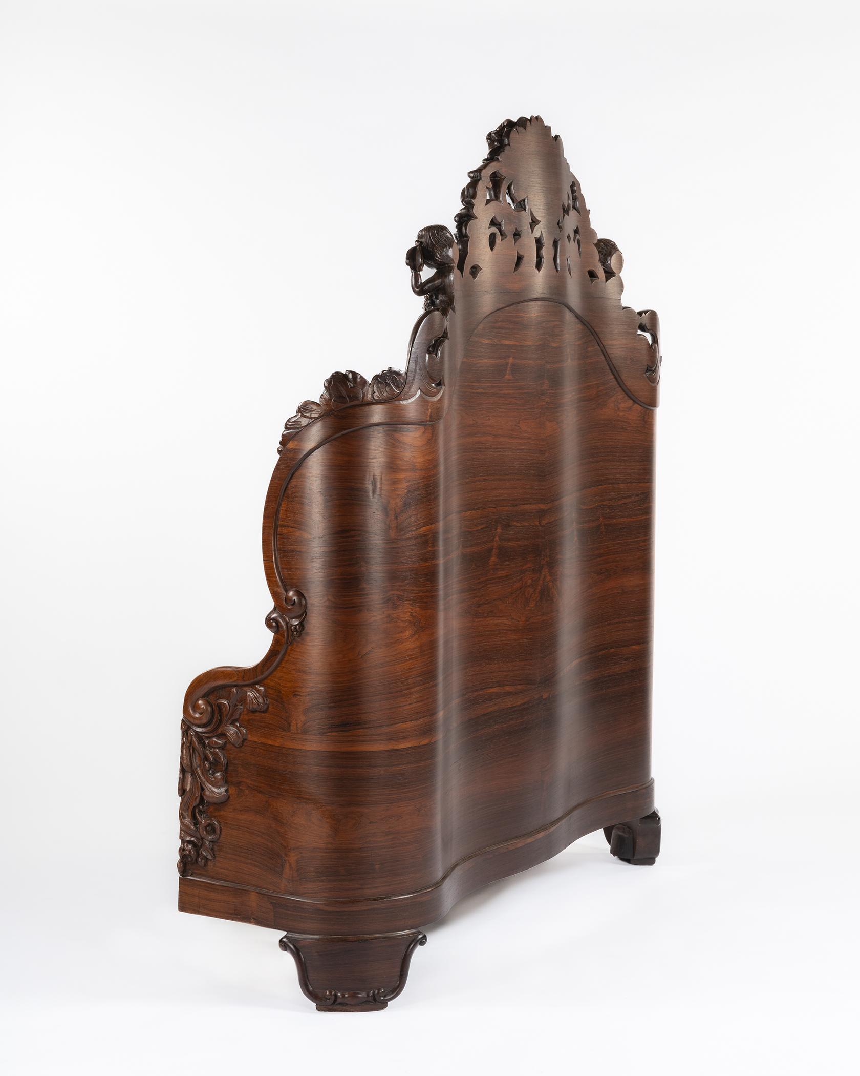 1988.0103 A Headboard, back detail 1