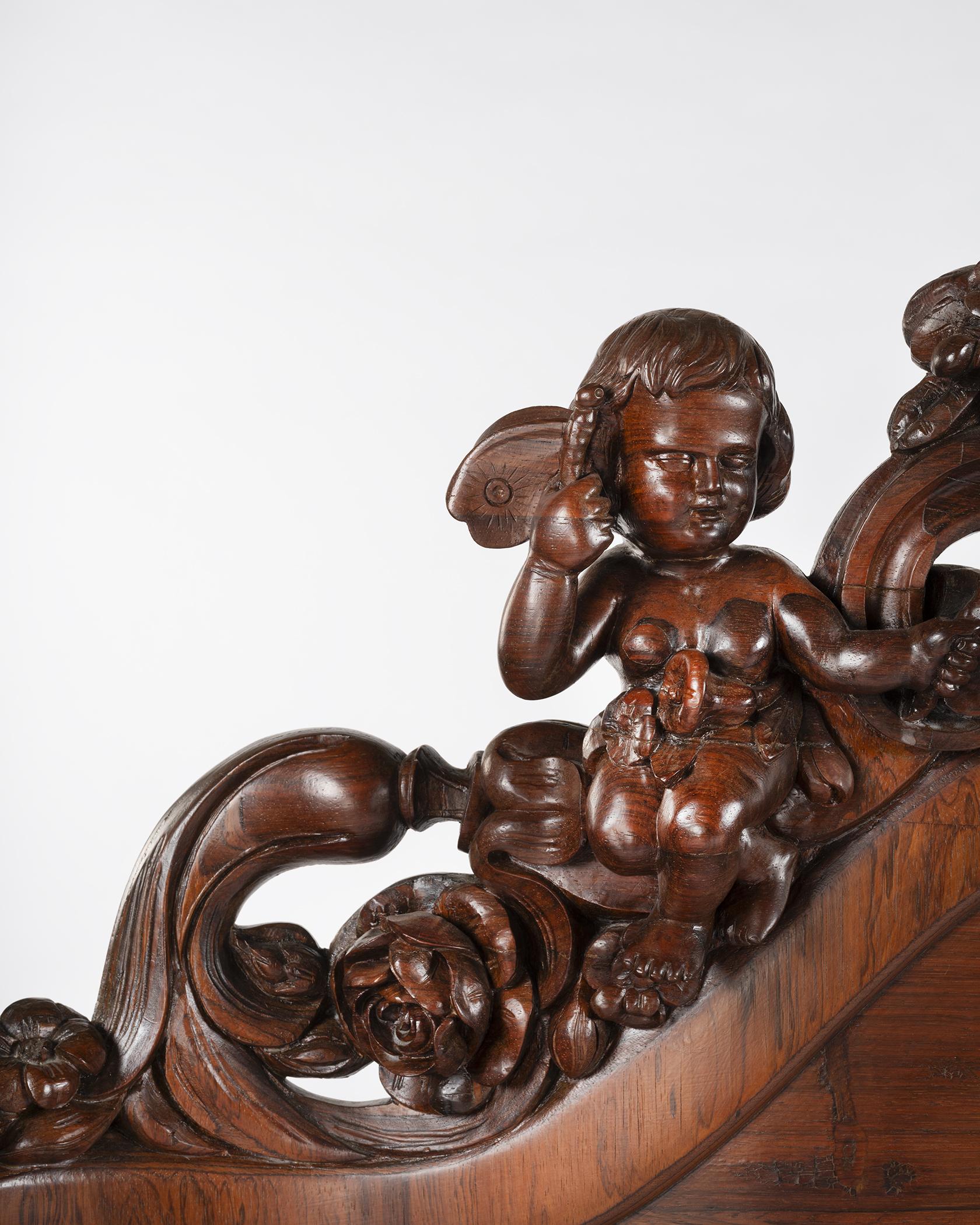 1988.0103 A Headboard, detail 8