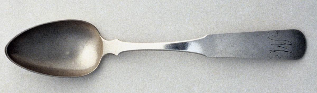 1988.0127 Spoon, Tablespoon, view 1
