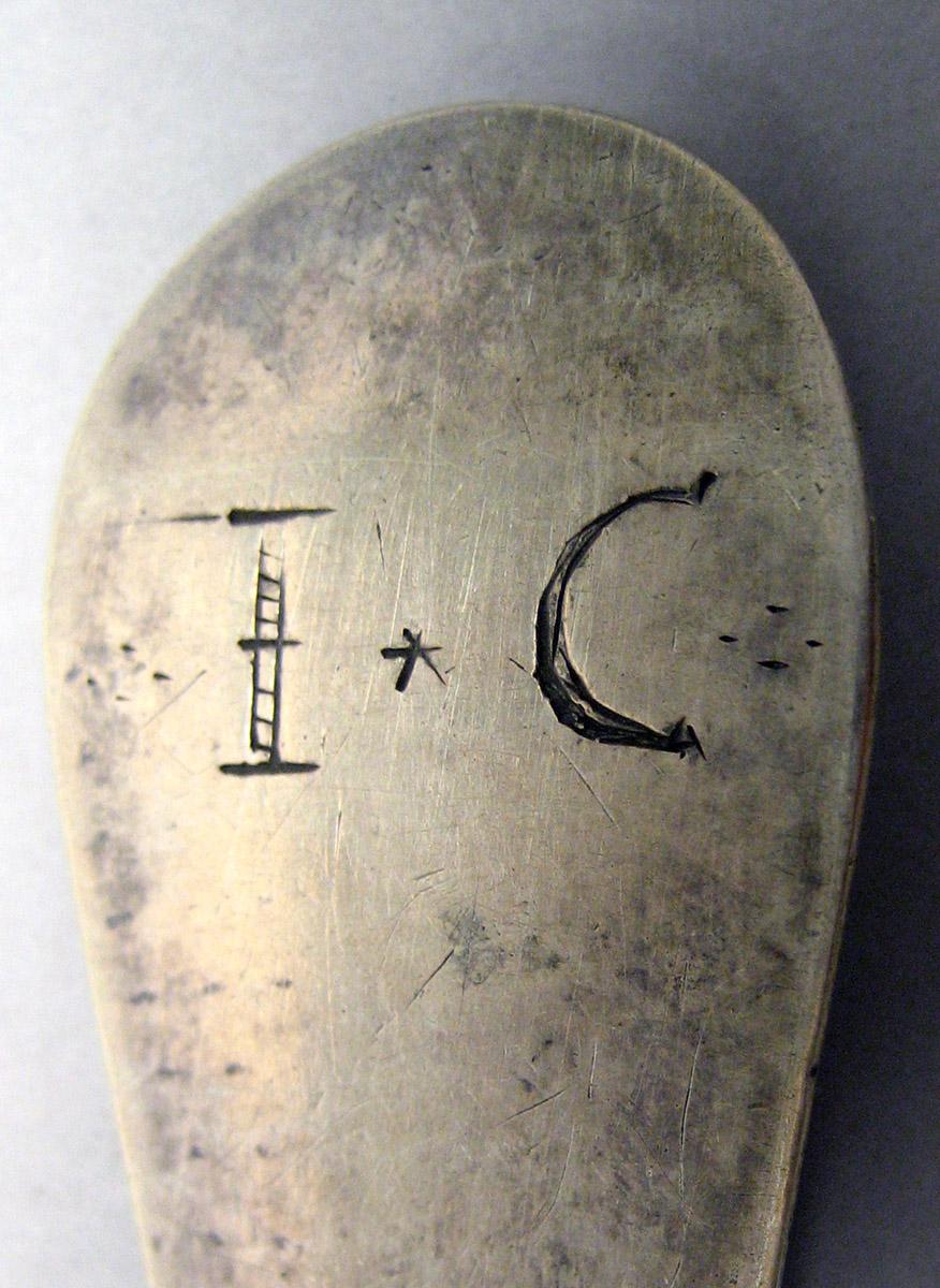 1989.0013.001 Silver Spoon engraving