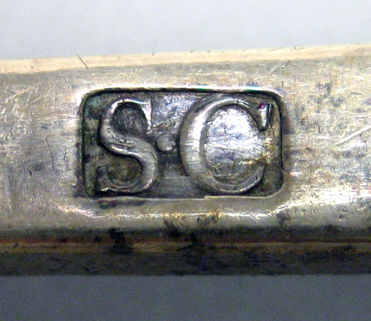1989.0013.004 Silver Spoon mark