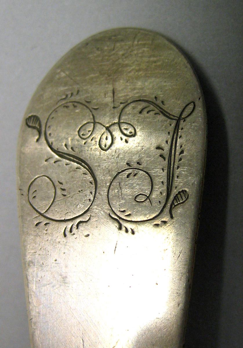 1989.0013.005 Silver Spoon engraving