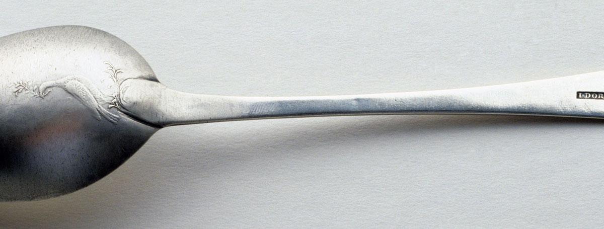 1989.0013.008 Spoon, Tablespoon, detail 1