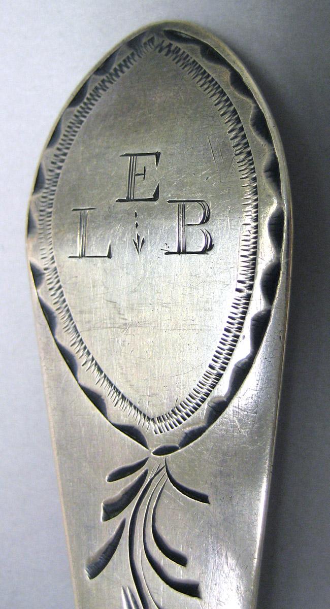 1989.0013.008 Silver Spoon engraving