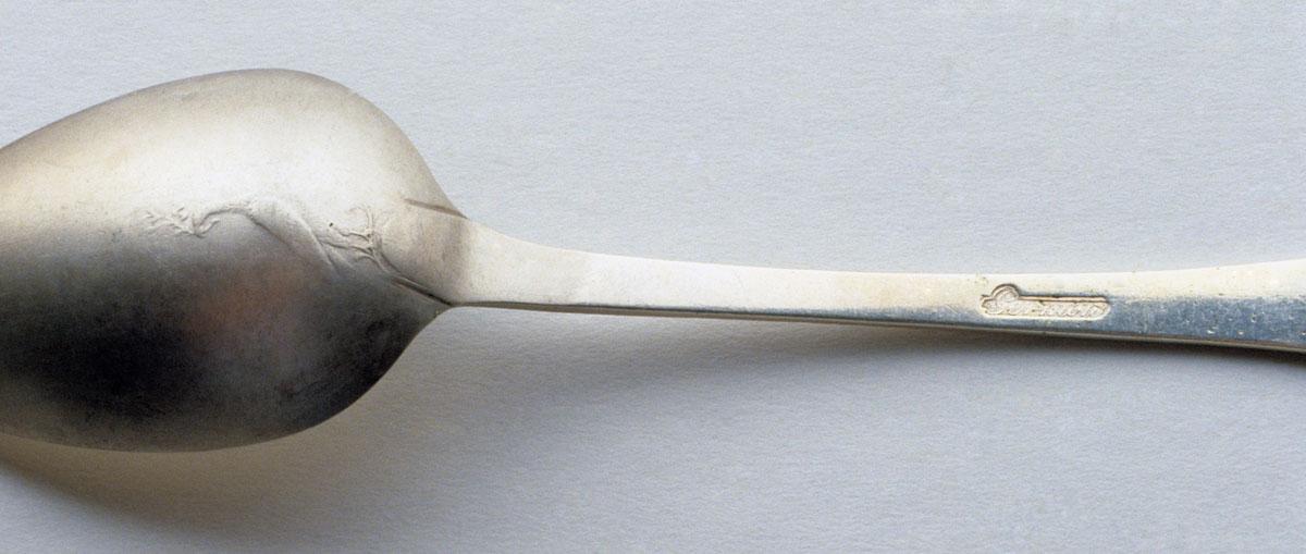 1989.0013.009 Spoon, Tablespoon, detail 1