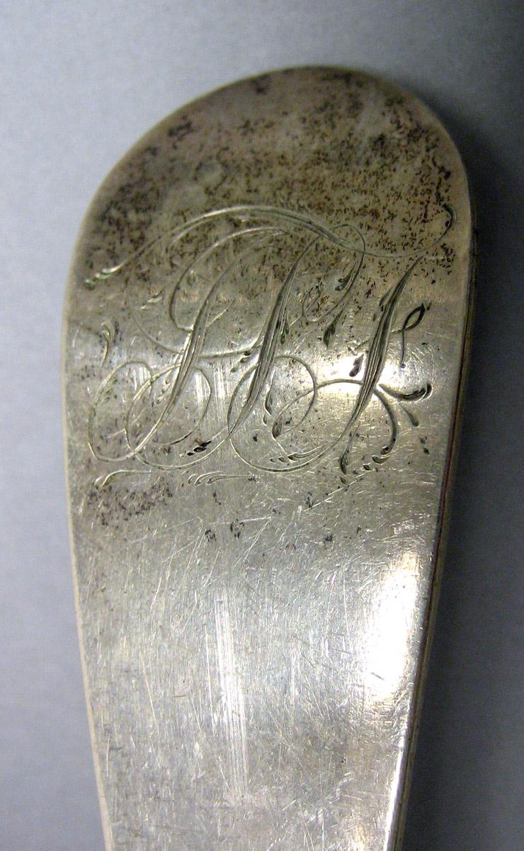 1989.0013.009 Silver Spoon engraving
