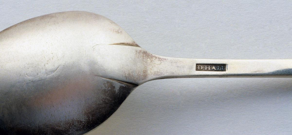 1989.0013.011 Spoon, Tablespoon, detail 1