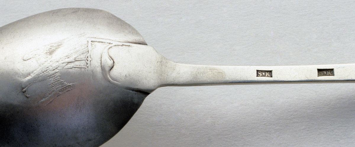 1989.0013.012 Spoon, Tablespoon, detail 1