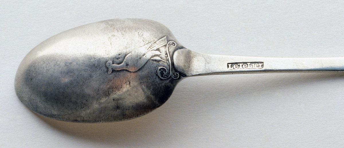 1989.0013.013 Spoon, Tablespoon, detail 1