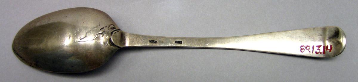1989.0013.014 Silver Spoon underside