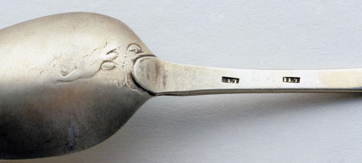 1989.0013.014 Spoon, Tablespoon, detail 1