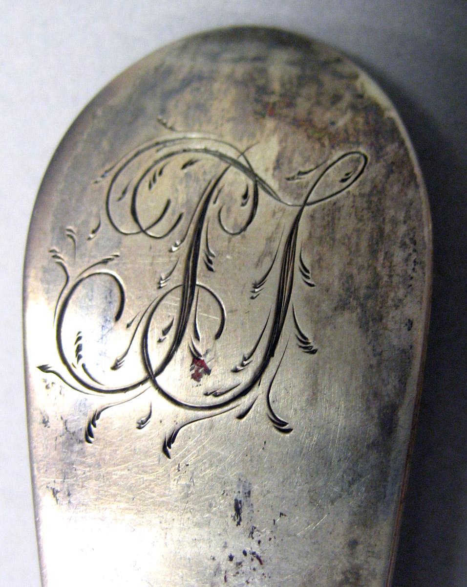 1989.0013.015 Silver Spoon engraving
