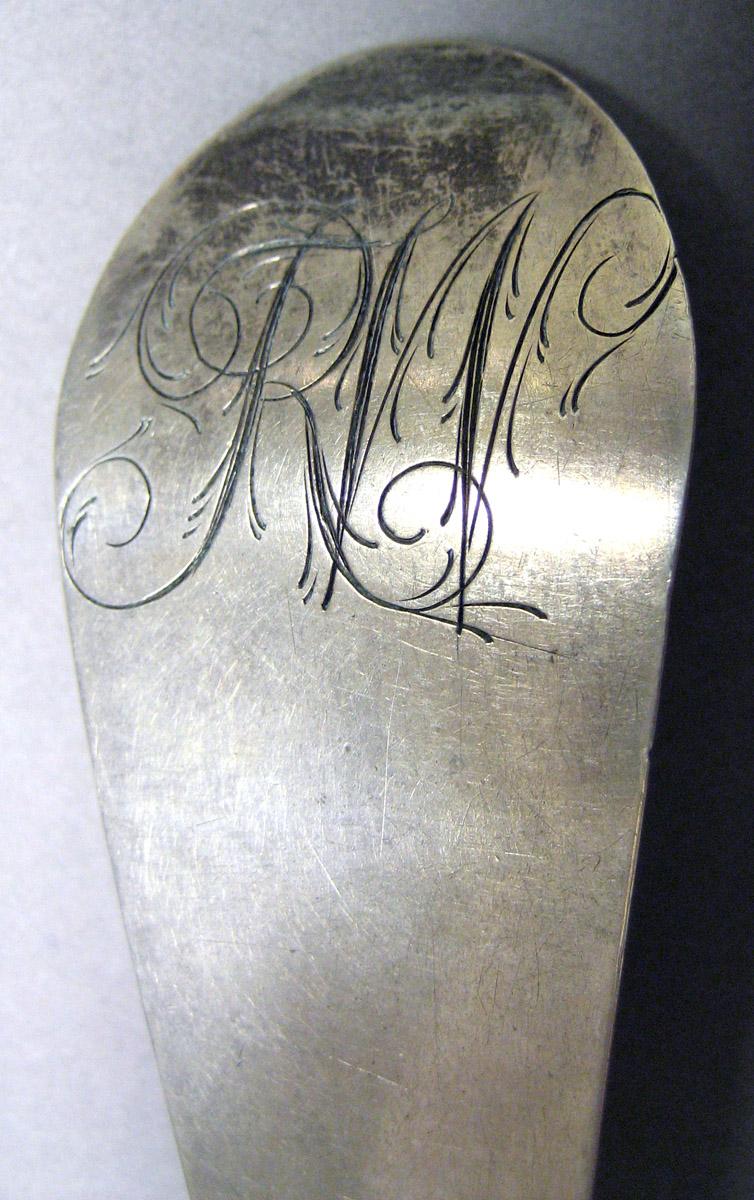 1989.0013.016 Silver Spoon engraving