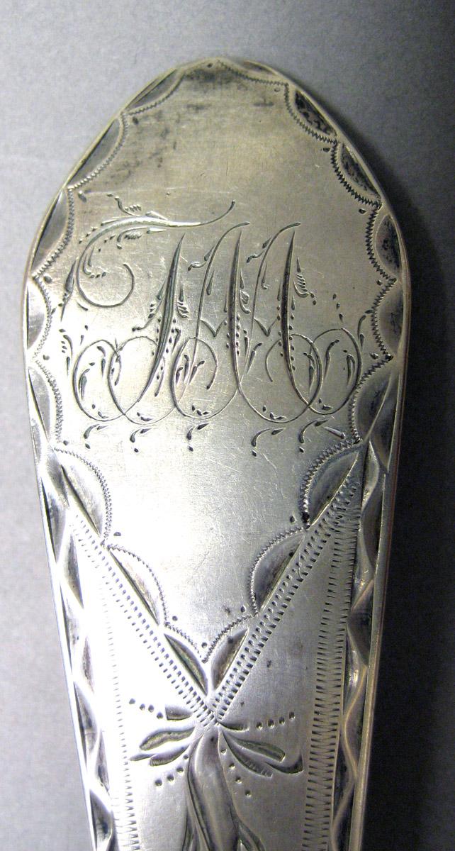 1989.0013.018 Silver Spoon engraving