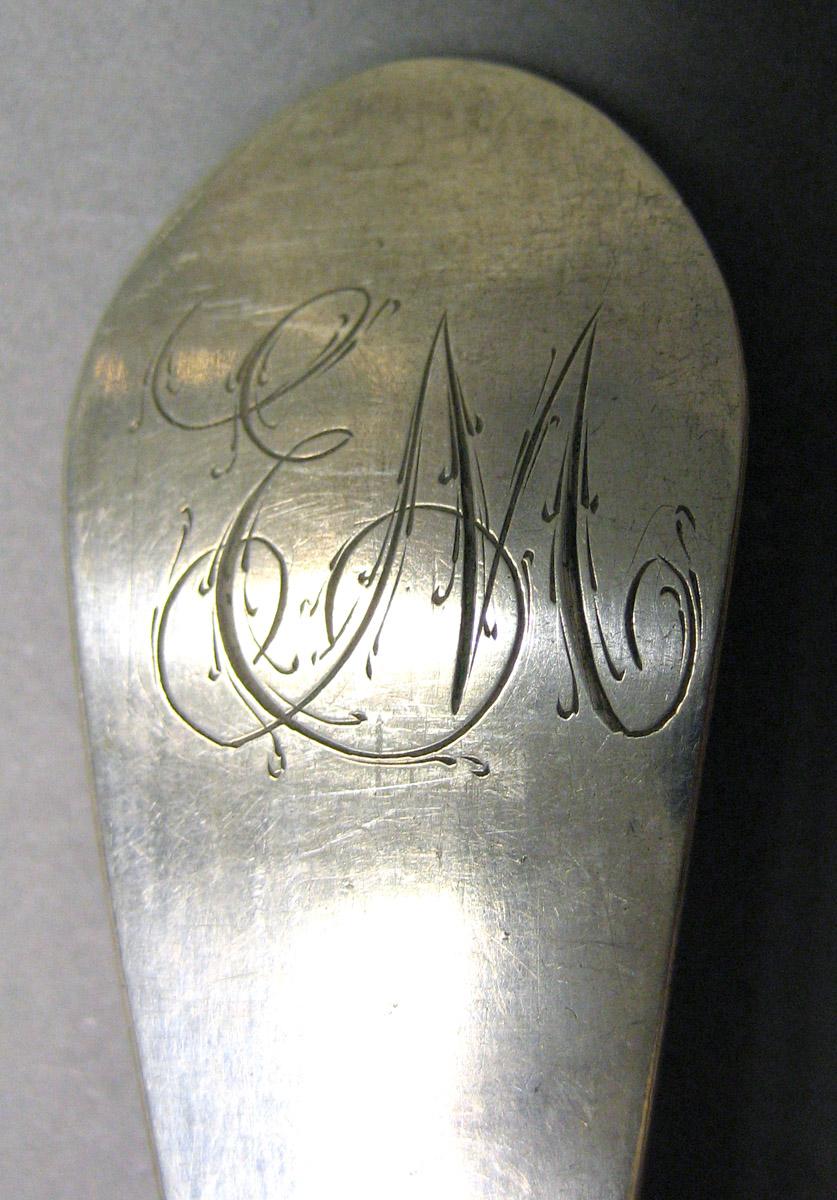 1989.0013.020 Silver Spoon engraving