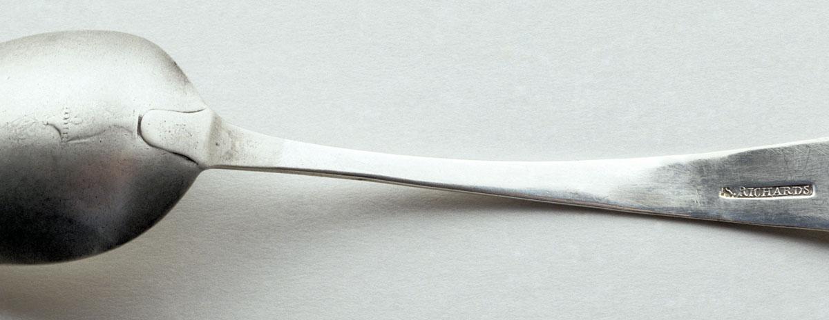 1989.0013.021 Spoon, Tablespoon, detail 1