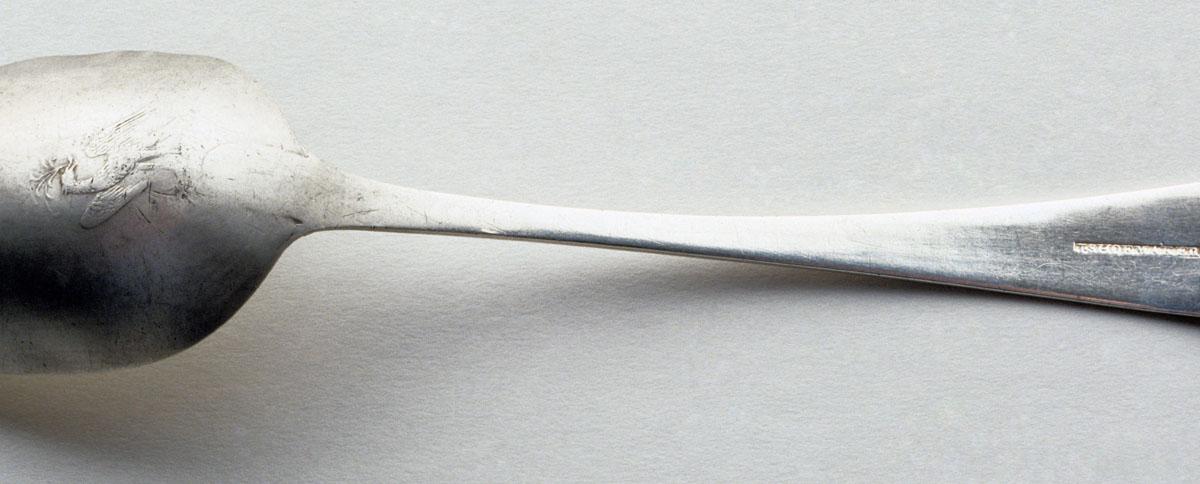 1989.0013.025 Spoon, Tablespoon, detail 1