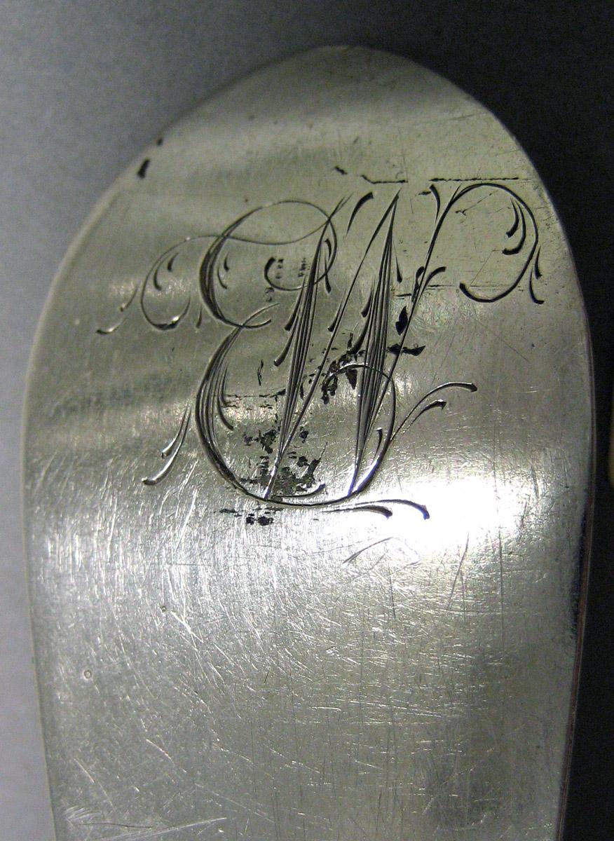 1989.0013.025 Silver Spoon engraving