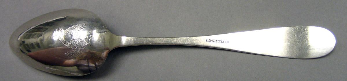 1989.0013.026 Silver Spoon underside