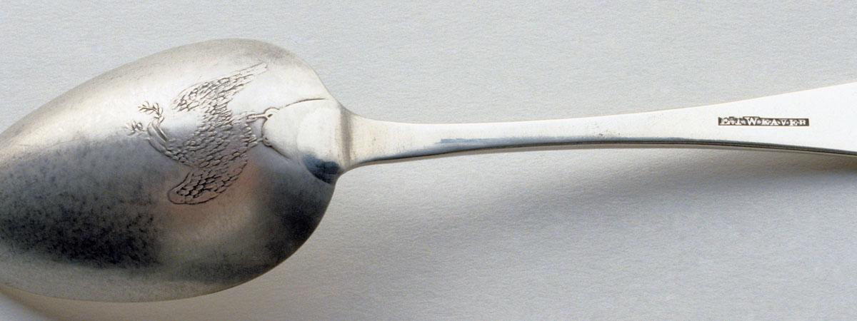 1989.0013.026 Spoon, Tablespoon, detail 1