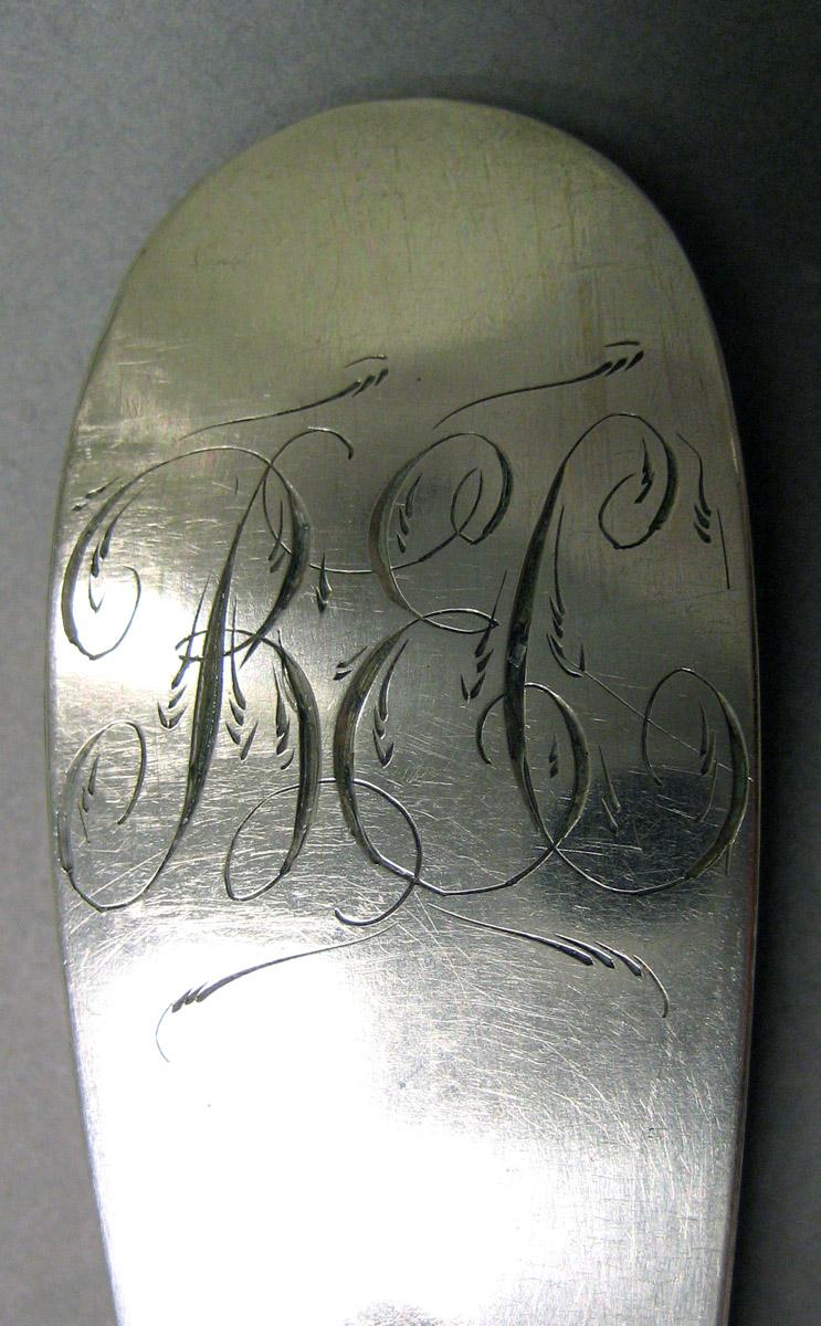 1989.0013.026 Silver Spoon engraving