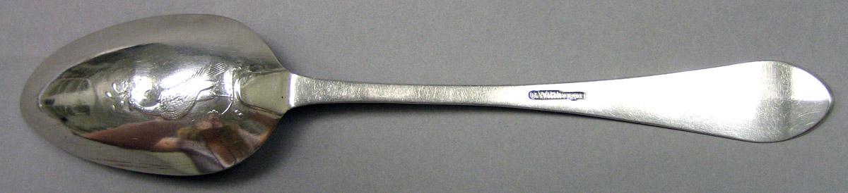 1989.0013.027 Silver Spoon underside