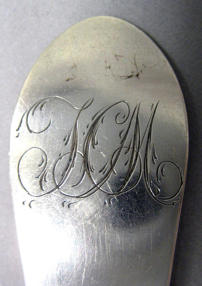 1989.0013.027 Silver Spoon engraving