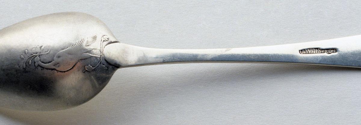 1989.0013.028 Spoon, Tablespoon, detail 1