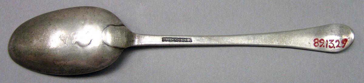 1989.0013.029 Silver Spoon underside