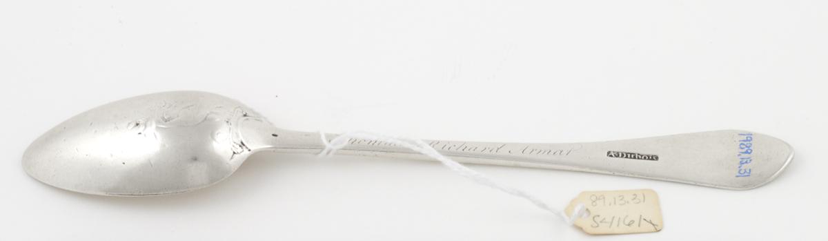 1989.0013.031 Dessert Spoon, View 2
