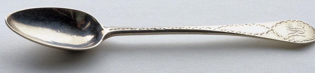 1989.0013.031 Spoon, Dessert Spoon, view 1