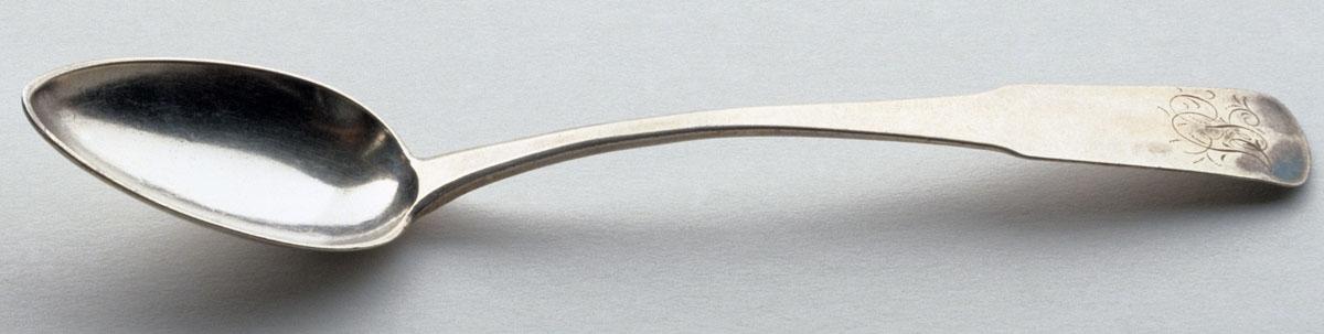 1989.0013.032 Spoon, Dessert Spoon, view 1