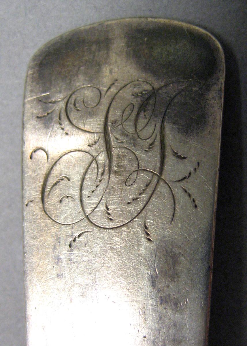 1989.0013.032 Silver Spoon engraving