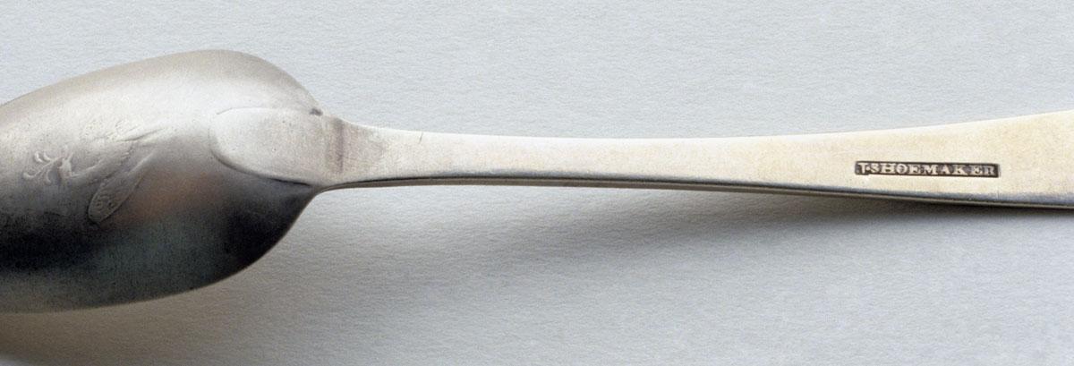 1989.0013.035 Spoon, Dessert Spoon, detail 1