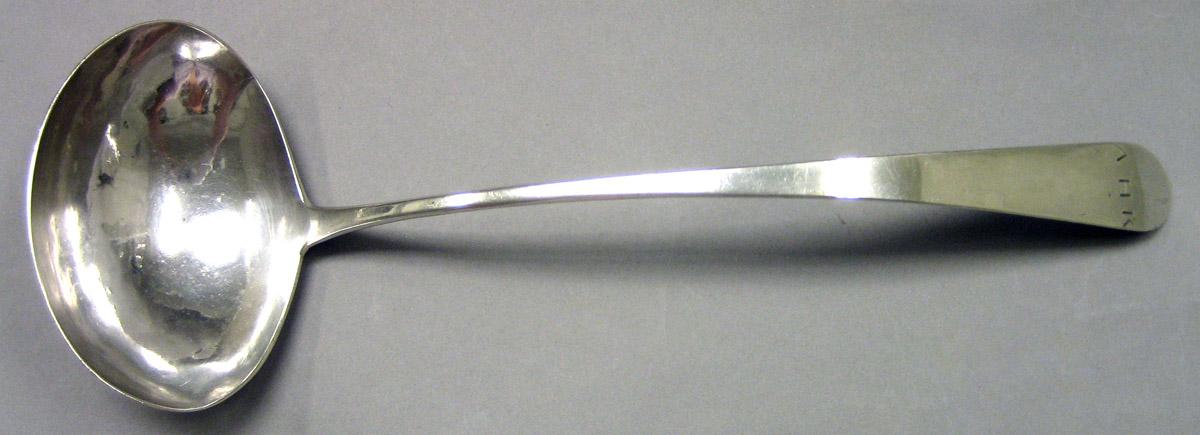 1989.0013.038 Silver Ladle upper surface