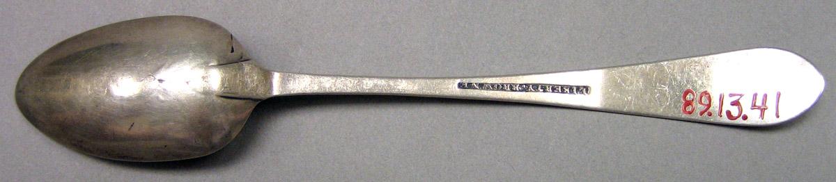 1989.0013.041 Silver Spoon underside