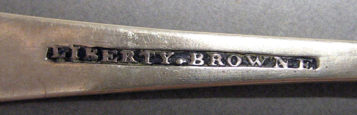 1989.0013.041 Silver Spoon mark