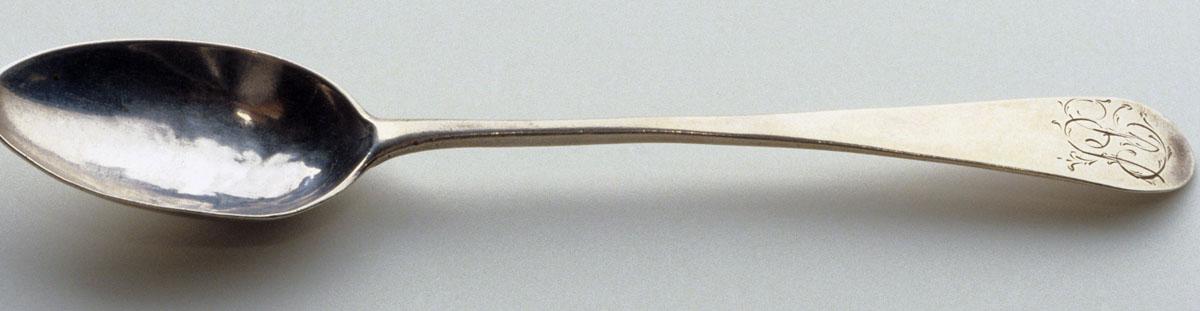 1989.0013.042 Spoon, Teaspoon, view 1