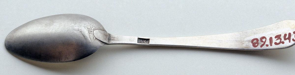 1989.0013.043 Spoon, Teaspoon, view 2