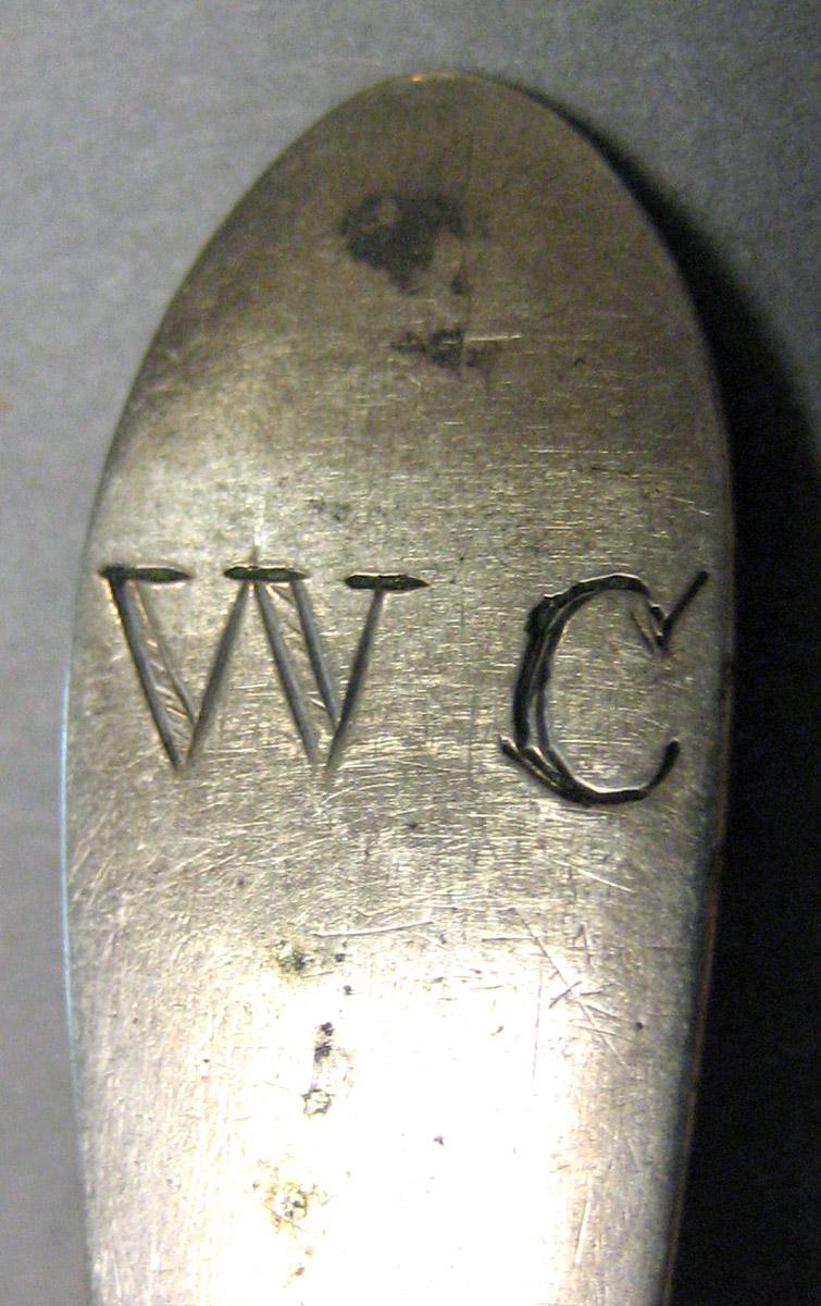 1989.0013.045 Silver Spoon engraving
